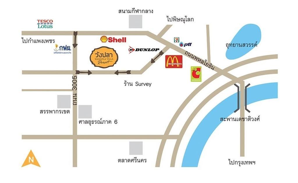 Wangpla Villa Resort Nakhon Sawan Luaran gambar